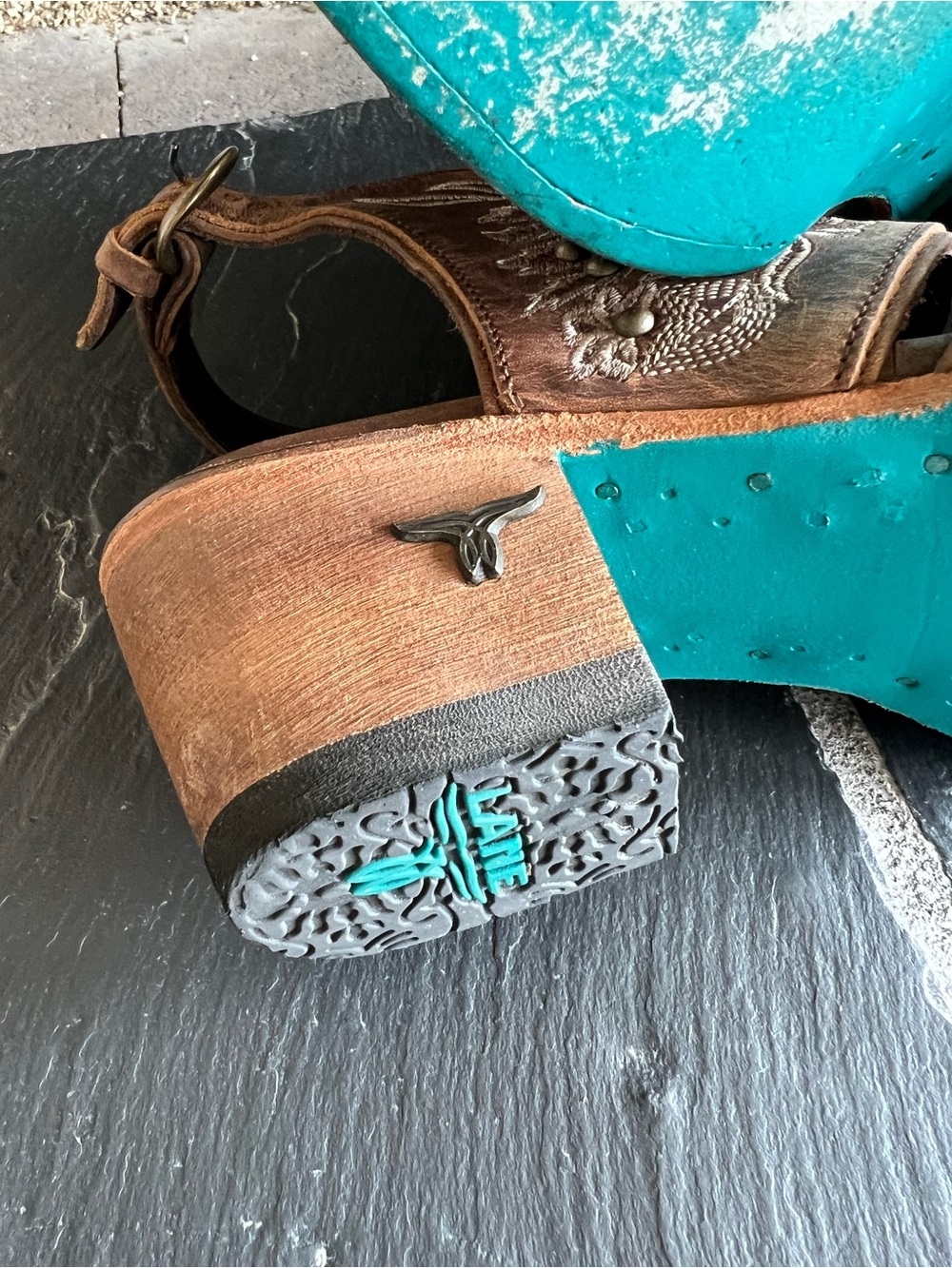 LANE Slingback Studded Mules - Picture 10 of 10